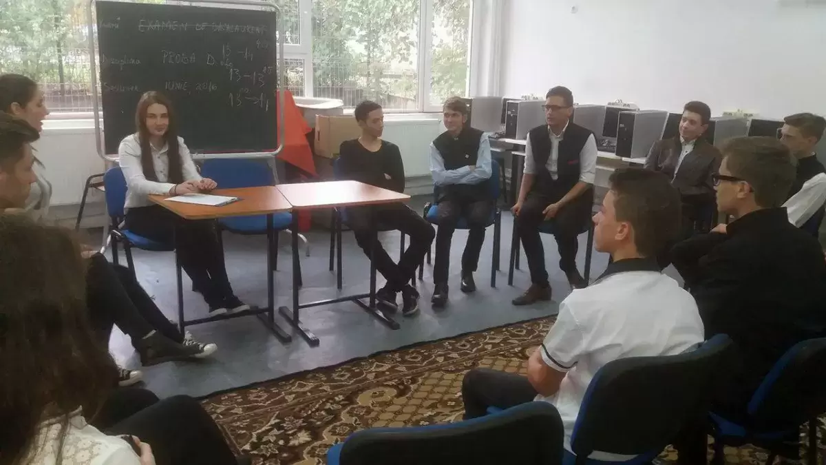 Prima ședință a Consiliului Școlar al elevilor 2016-2017