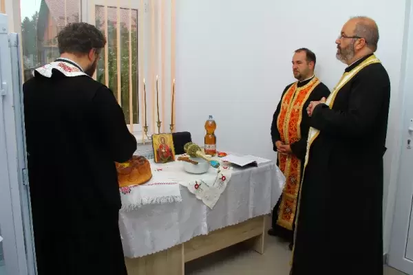 Sfințirea Cabinetului Școlar nr. 1