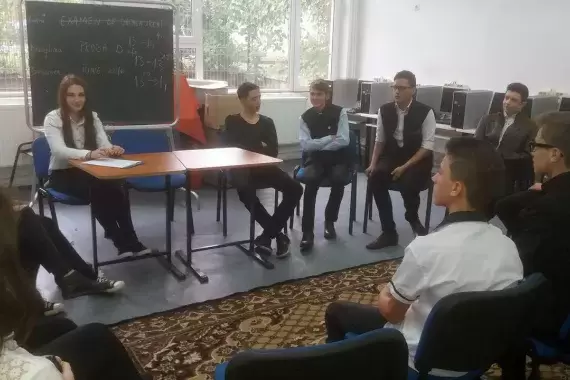 Prima ședință a Consiliului Școlar al elevilor 2016-2017