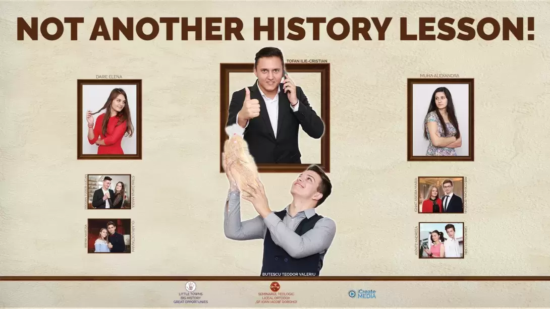 Filmul de scurt metraj „Not Another History Lesson!”